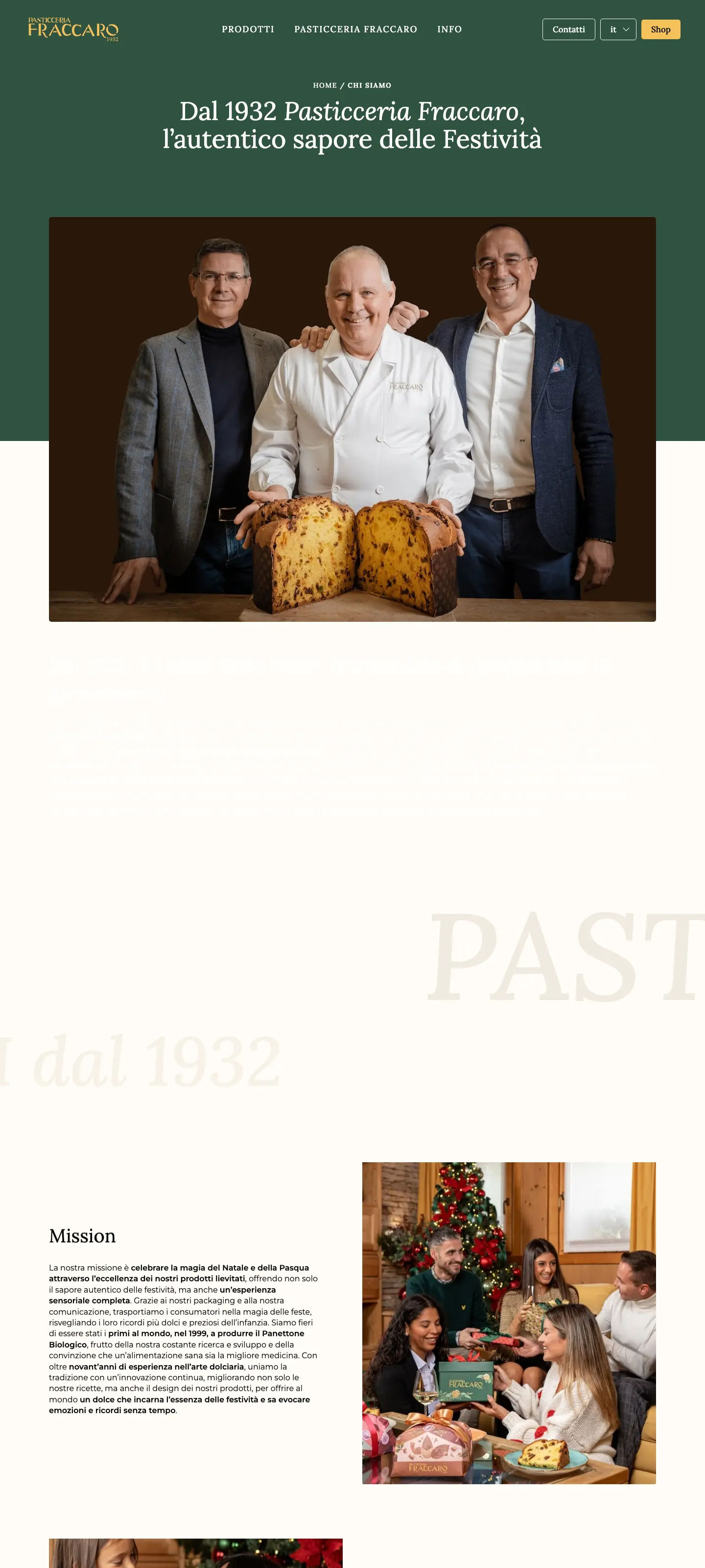 Pasticceria Fraccaro: Chi siamo