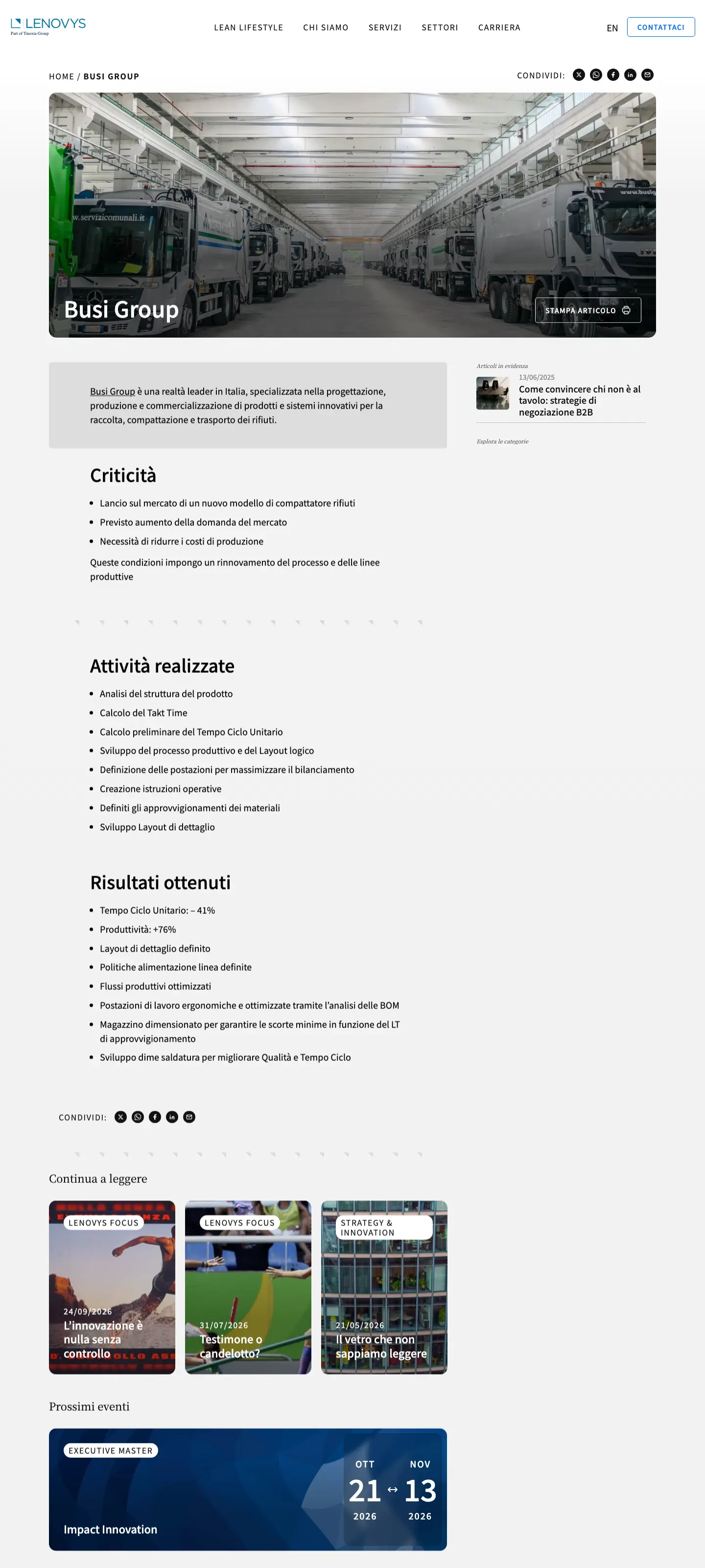 Lenovys: Un caso studio